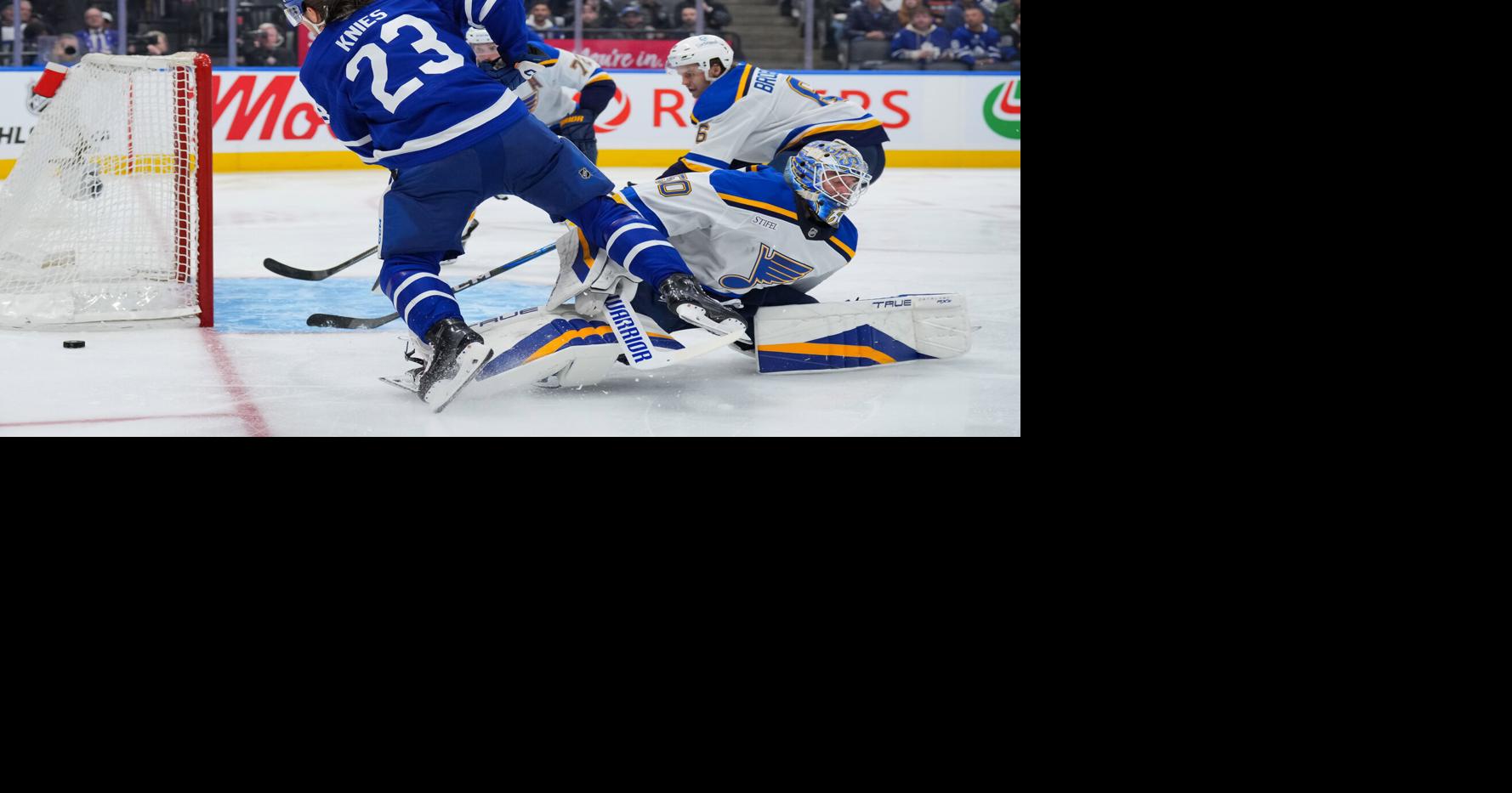 Game Day Jordan Binnington starts for third straight game as Blues