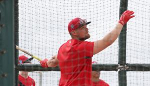 Hochman: Luke Voit talks about playing OF for Cards, facing Jordan Hicks' fastball