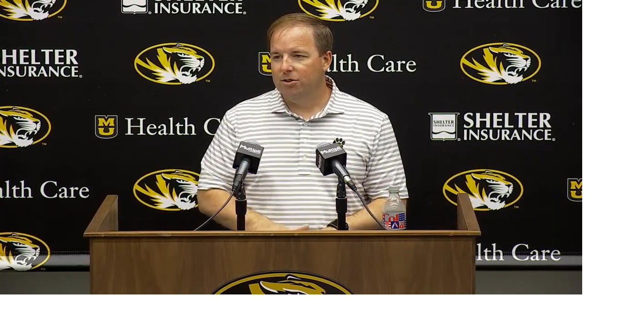 'Our goal right now is to play for a championship,' Mizzou coach Eli Drinkwitz says