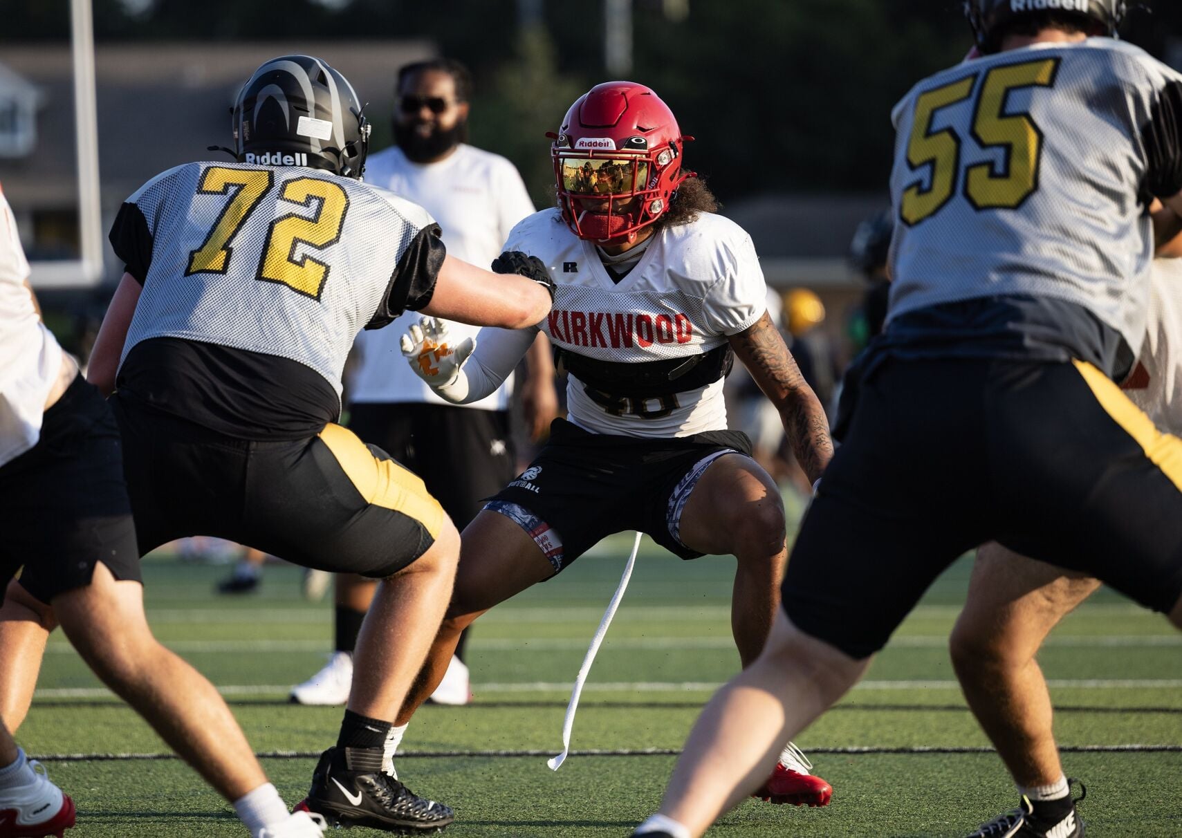 stltoday.com - Paul Halfacre | Post-Dispatch - He fit right in.' Benji Rice enjoying the vibe as Kirkwood's new weapon: No. 19