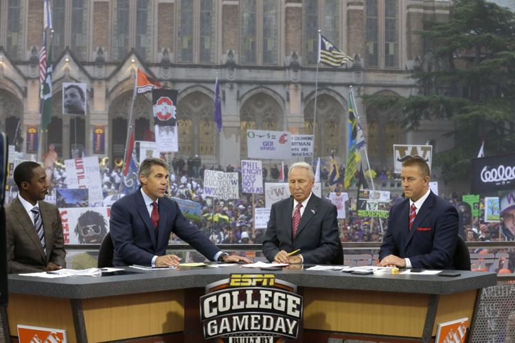 ESPN College GameDay Crew Picks and Predictions 2022 for Week 6 With Guest  Picker Rob Riggle