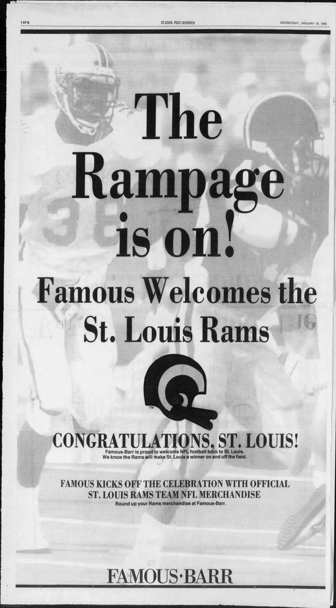 ST. Louis Rams Merchandise