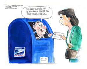 Cartoon: Mail-in ballots