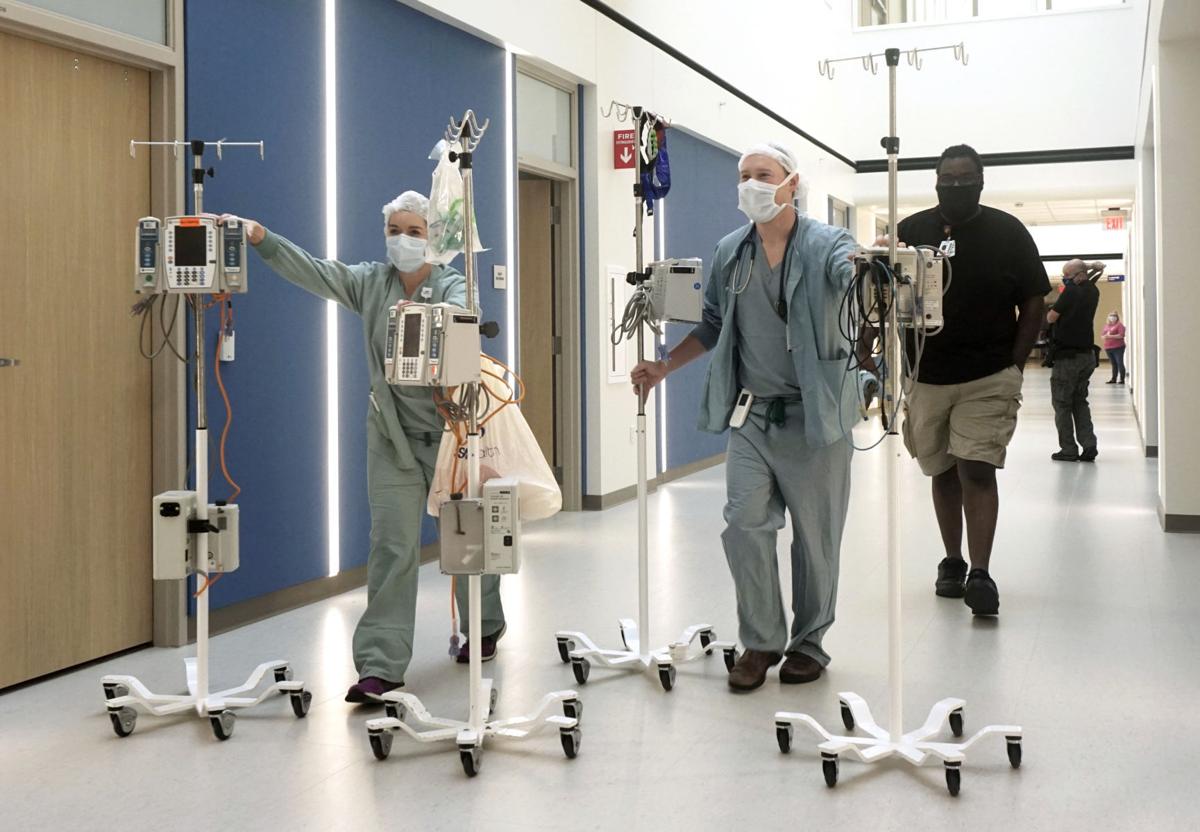 Moving Day SLU Hospital moves all patients to modern, new 550 million facility Health