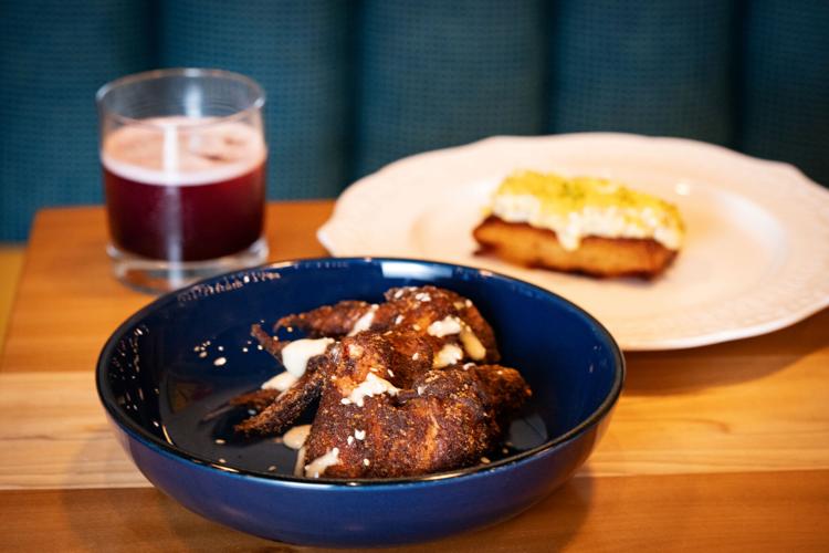 LucyQuinnLittleLucy in LQ with sample dishes