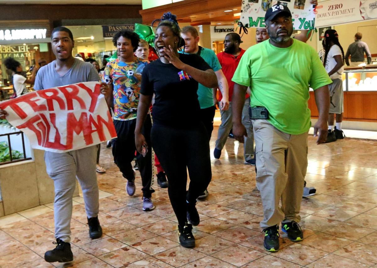Protest for Terry Tillman