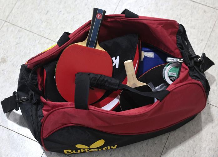 Table tennis enthusiasts meet and play hard