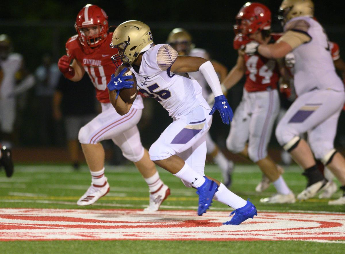Clay S Big Play Capabilites Help Cbc Wear Down Chaminade High