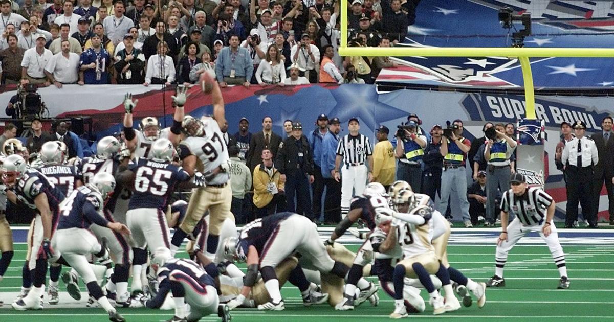 Today in Pro Football History: 2002: Patriots Stun Rams to Win Super Bowl  XXXVI