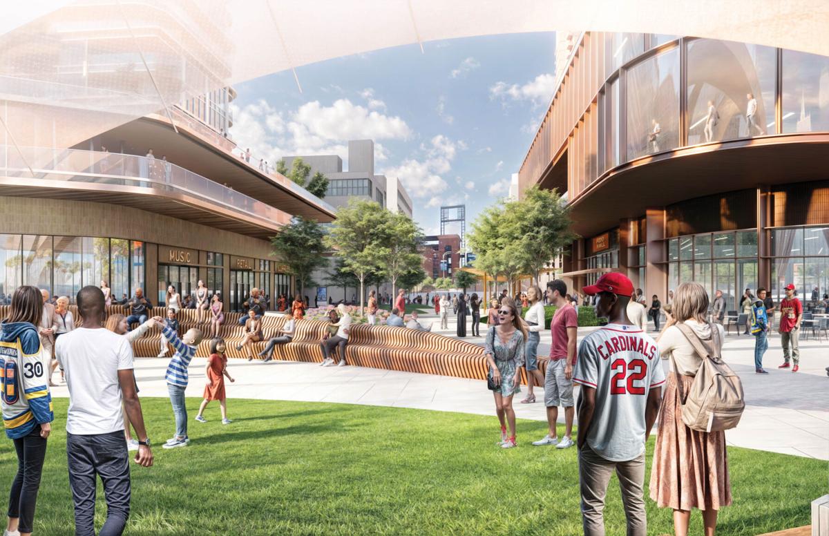 Renderings of The Cordish Cos.' redevelopment of downtown's Millennium Hotel