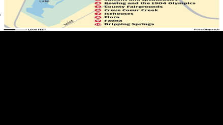 Creve Coeur Lake Map