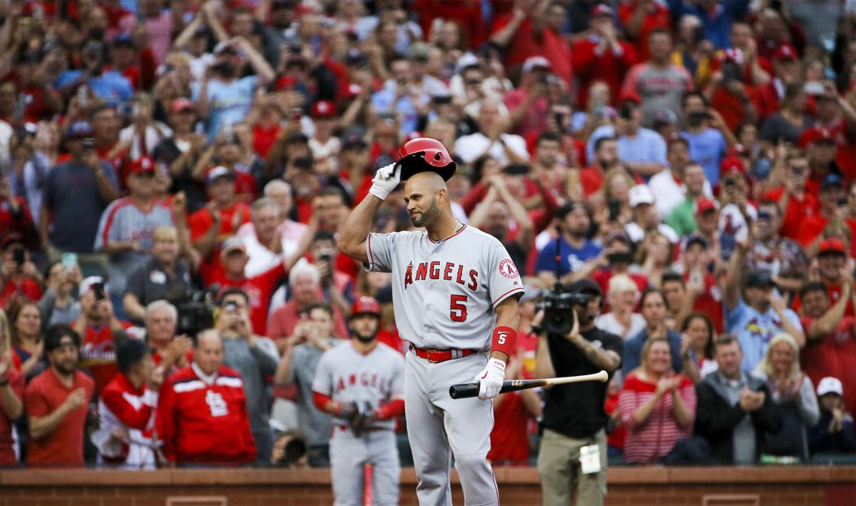 Retired Albert Pujols happy to begin new role with Angels - Los