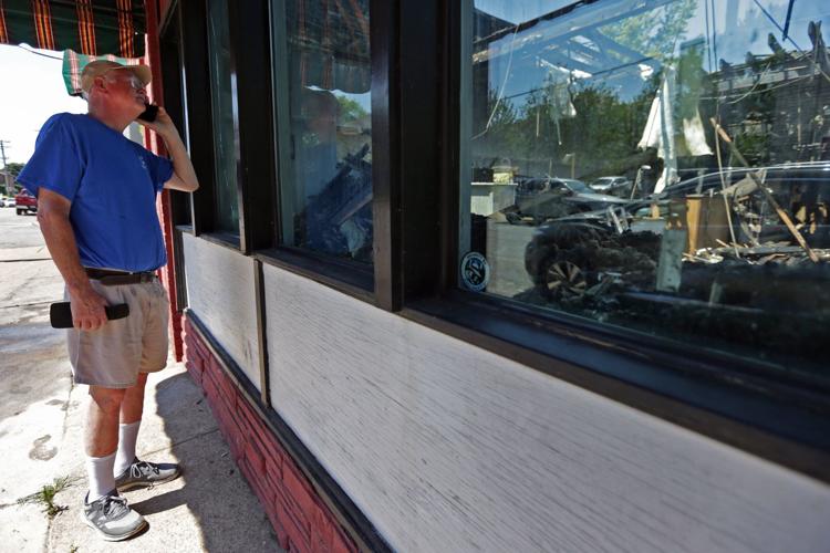 Fireworks suspected in fire that destroys Macklind Avenue Deli in south