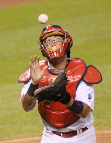 Pitcher Dereck Rodriguez matched his father, Pudge, with a hit in