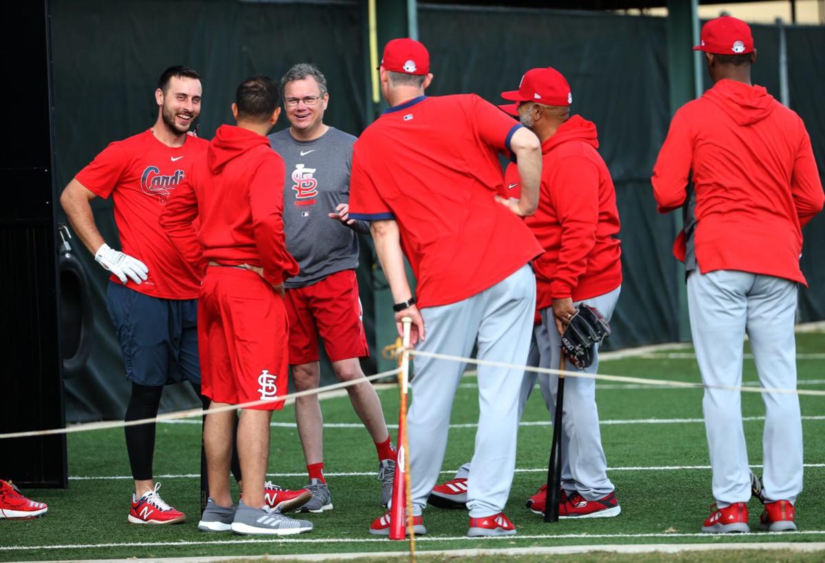 First official workout of Cardinals spring training