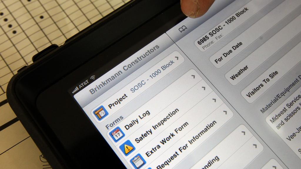 Construction firm touts low-cost iPad app image Construction firm touts low-cost iPad app image