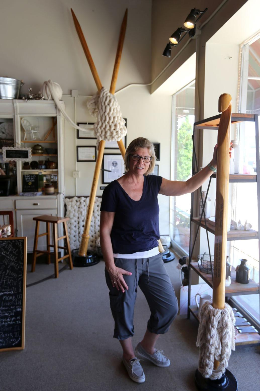 to Casey, Ill. A town of big things