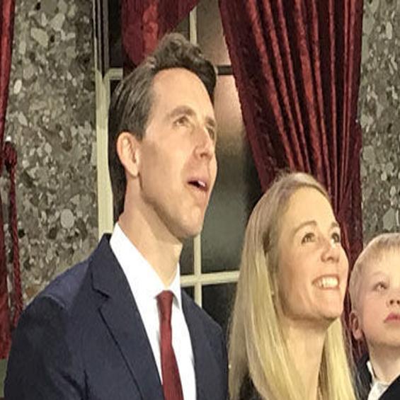 Sen Hawley Takes Oath In Dc Politics Stltoday Com sen hawley takes oath in dc politics