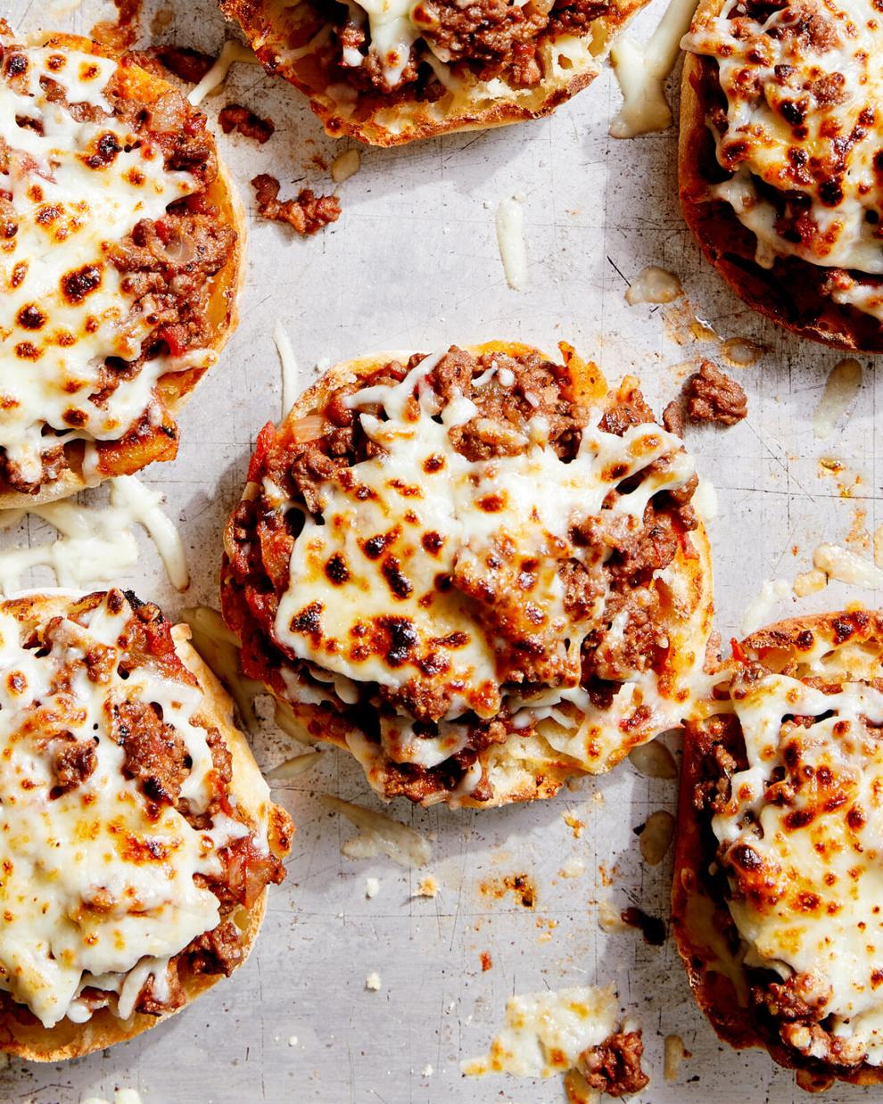 Openfaced pizza burgers are the nostalgic comfort we need