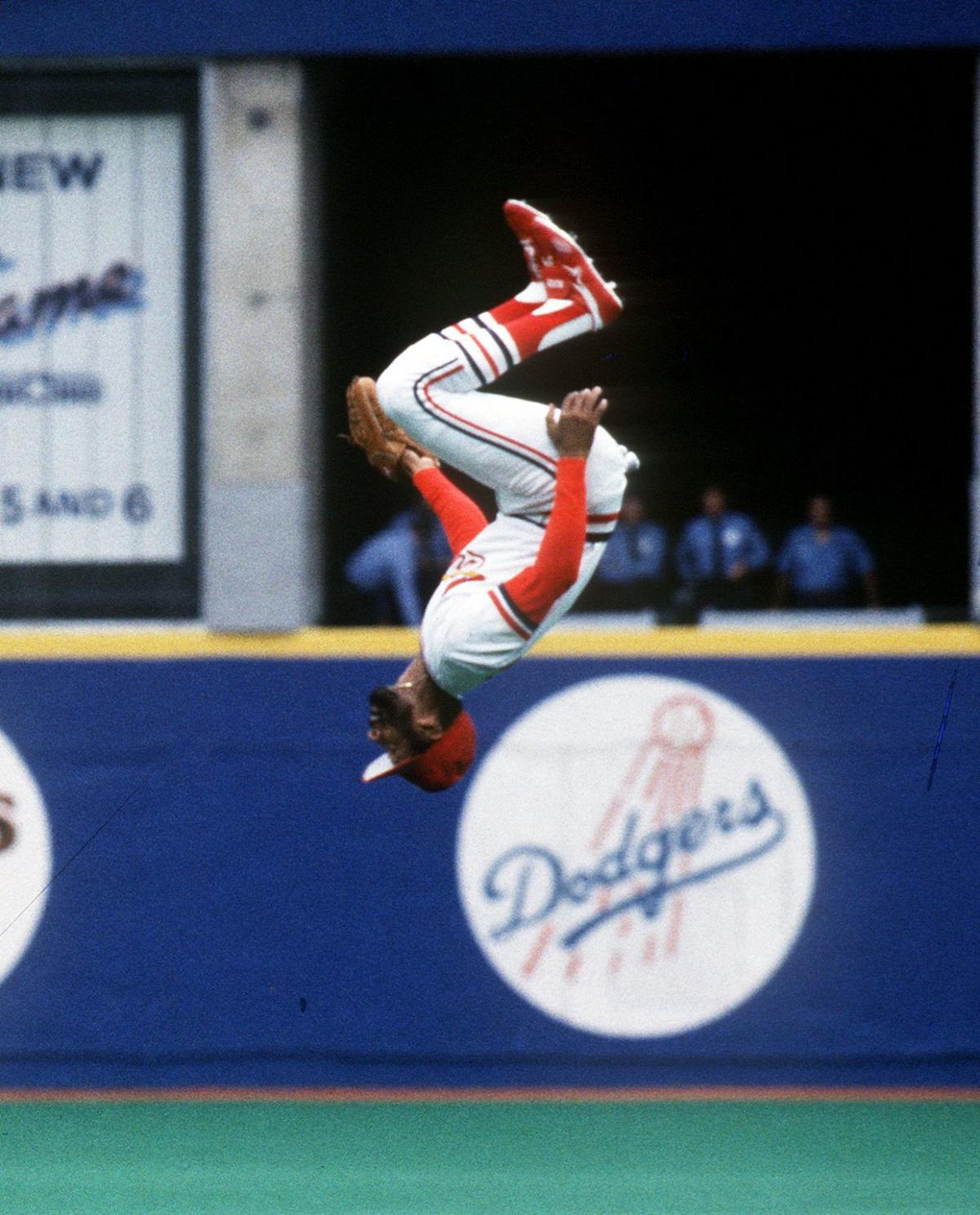 Baseball In Pics on X: Ozzie Smith doing a back flip before a