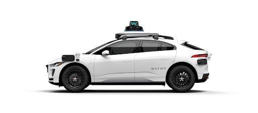 Waymo all-electric Jaguar I-PACE