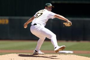 MLB: St. Louis Cardinals at Athletics
