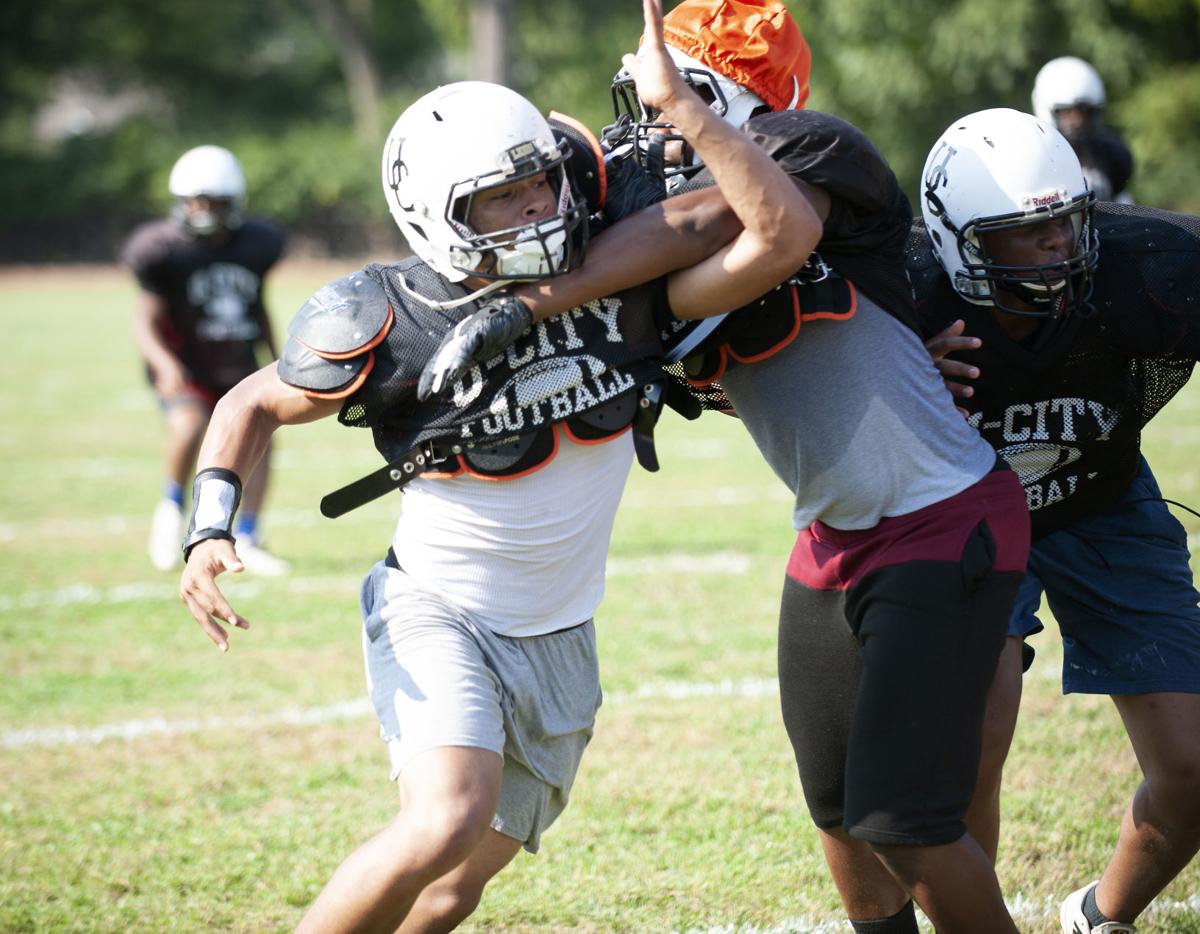 University City football practice