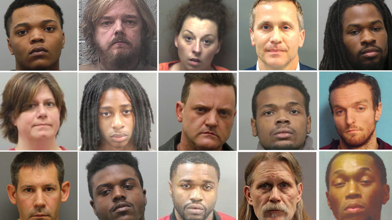 A look back at February s mug shots