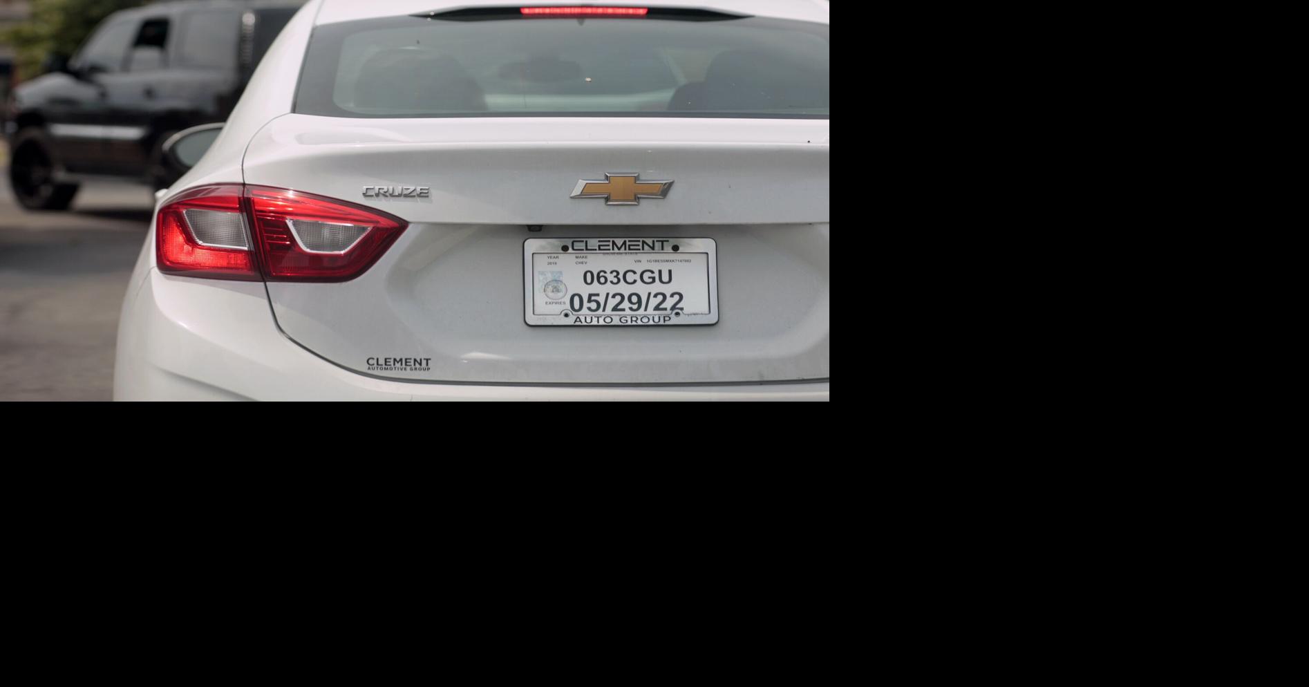 Expired Missouri temporary tags