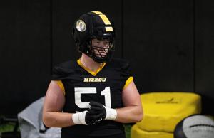 Missouri Tigers football fall practice
