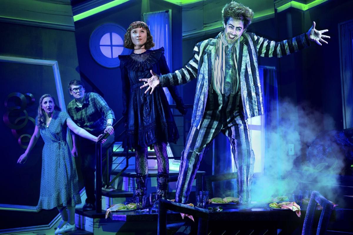 Beetlejuice the musical from the Fox in 2026