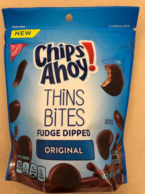 Chips Ahoy! Thin Bites Fudge Dipped