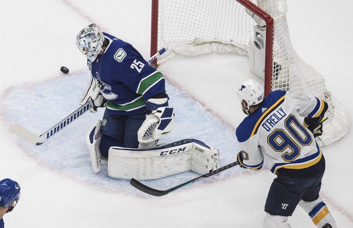 Blais comes home, matches Tarasenko with goal in first game since