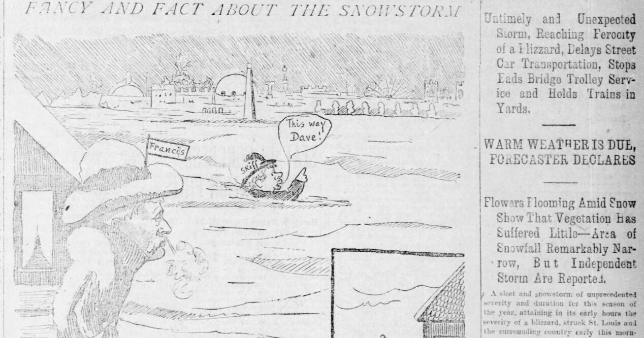 1904: Blizard hits St. Louis just before the World's Fair - Vimarsana News