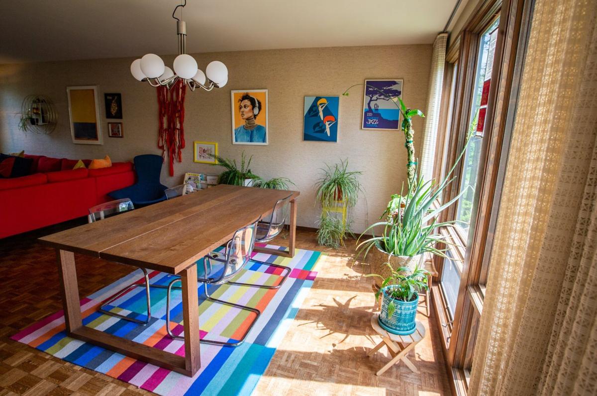 At home with Michelle Wiegand and Ben Sever in Ferguson