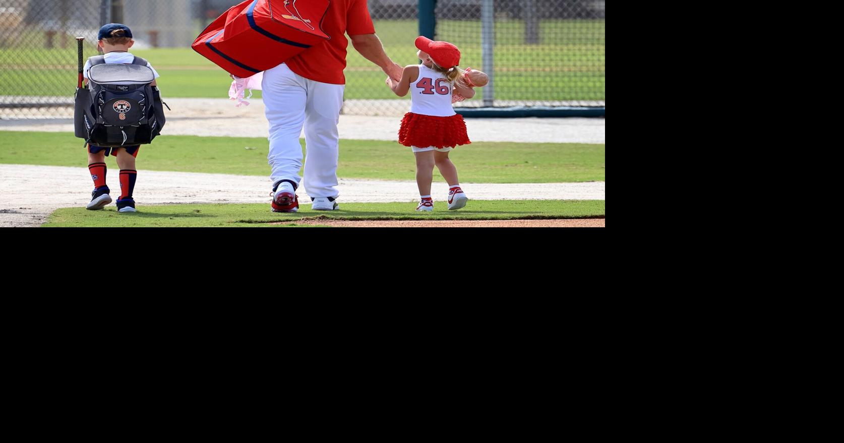 Scenes from Cardinals pitchers and catchers spring training workouts in
