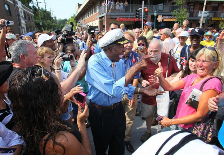 Chuck Berry Statue Dedication