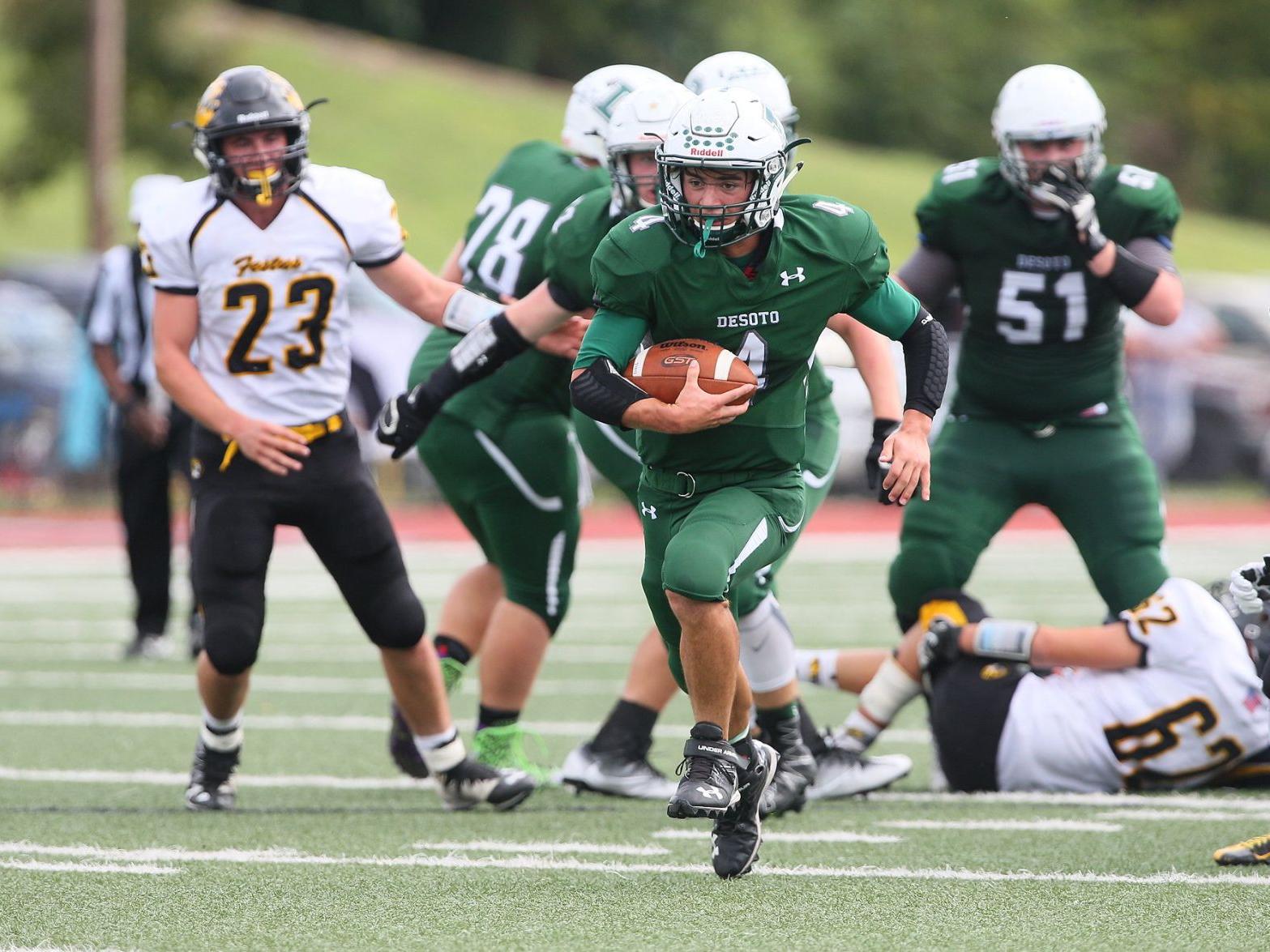 De Soto Dragons At Hillsboro Hawks High School Football