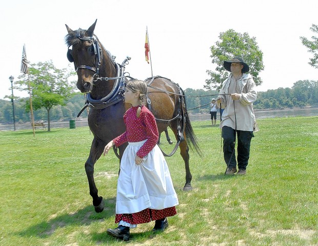 Clare Raftery St. Charles celebrates Lewis and Clark Expedition