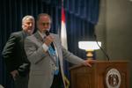Doug Frank and Republican representatives speak at Missouri State Capitol
