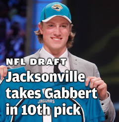 Gabbert takes center stage with Jaguars