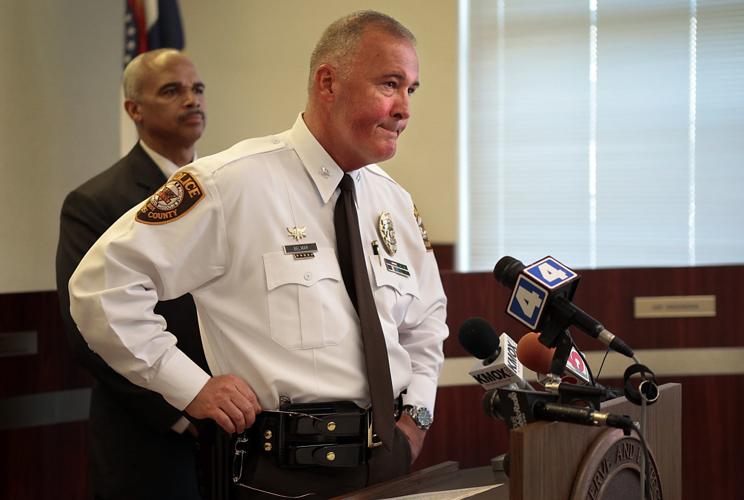 St. Louis County police chief holds news conference