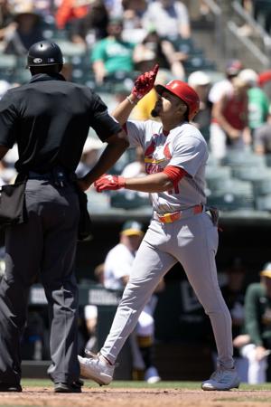 MLB: St. Louis Cardinals at Athletics