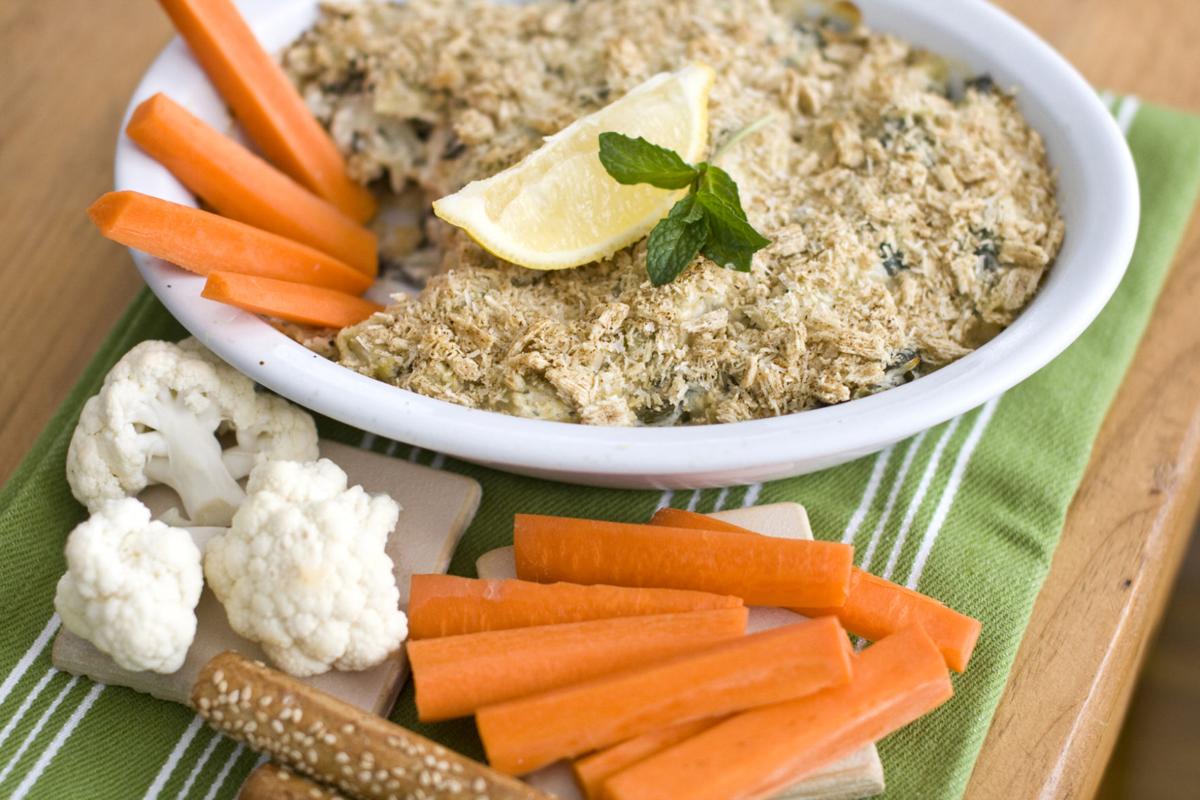 Spinachartichoke dip takes a healthy turn