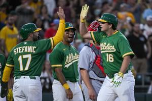 MLB: St. Louis Cardinals at Athletics