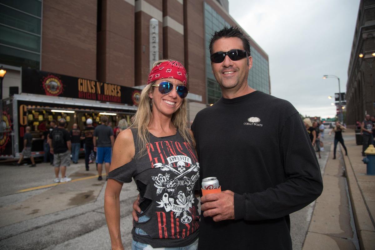 Guns N' Roses extend olive branch during marathon concert at the Dome