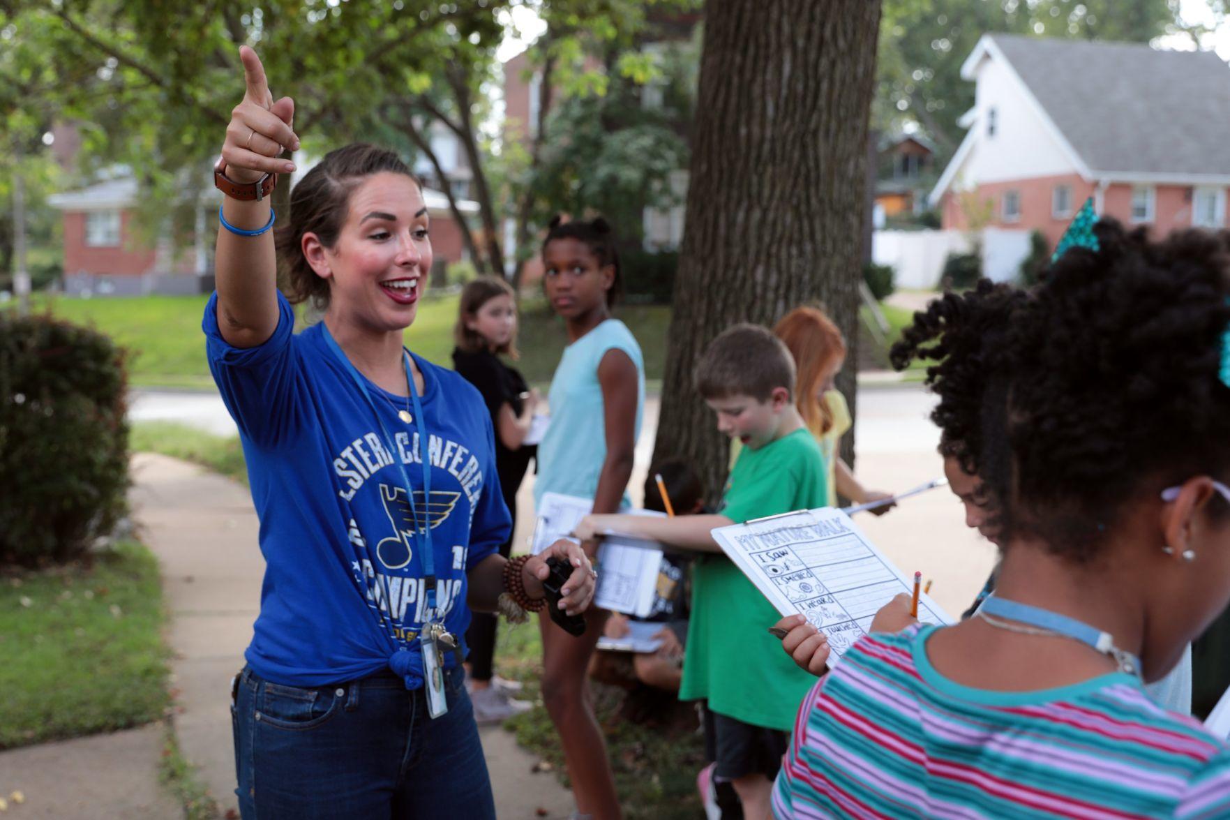 Reading, writing and radishes — Garden class grows in Maplewood
