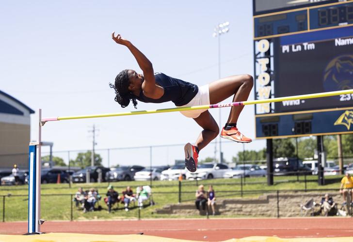 Class 3A O'Fallon girls track and field meet