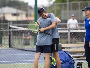 Class 1 boys tennis doubles state championship