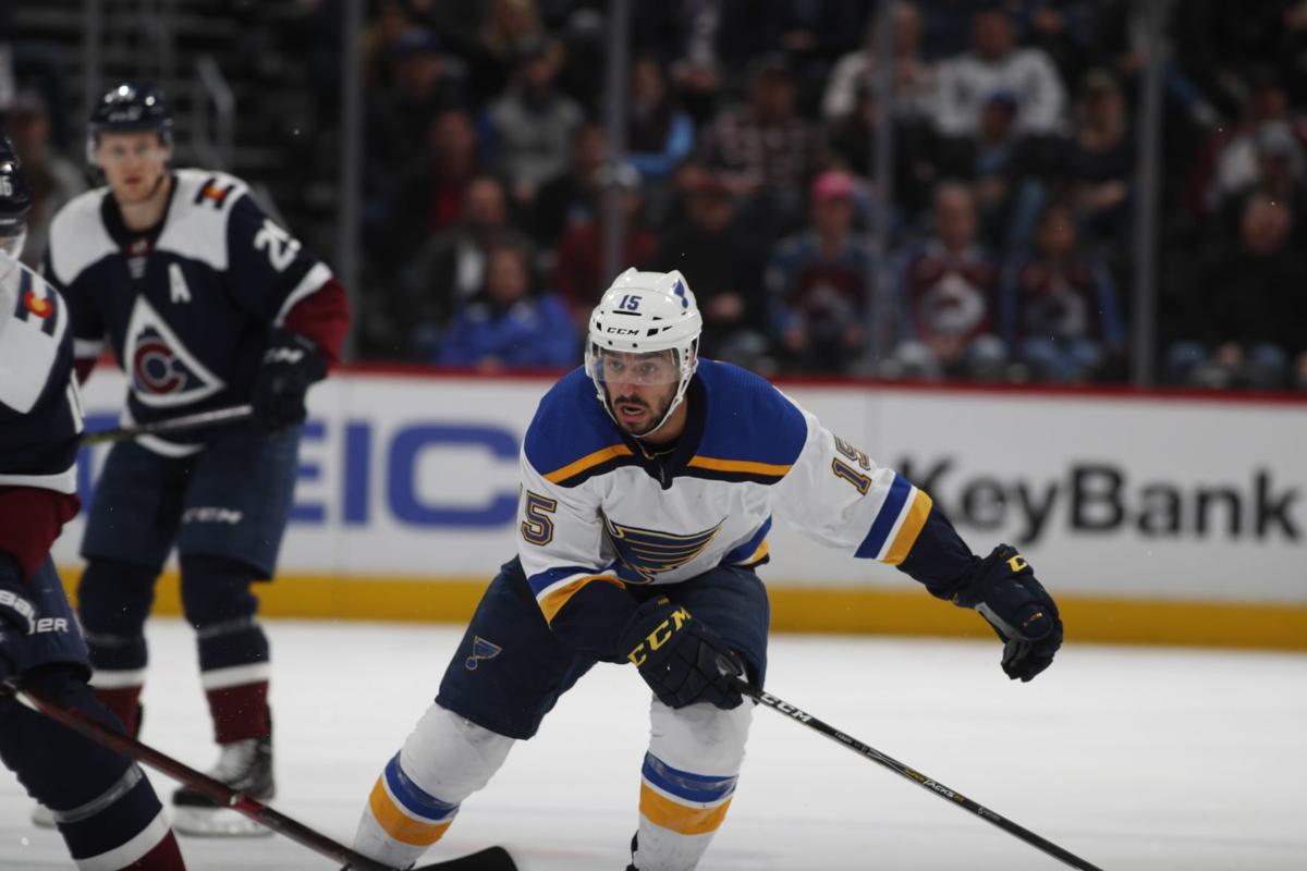 With Steen Back In Blues Lineup Fabbri Back On Bench St Louis